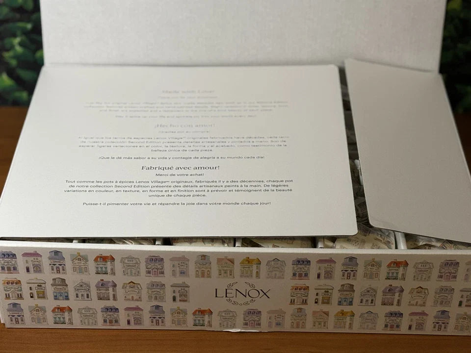 NEW IN HAND 2024 Lenox Spice Village 24 Jar Full Collection Complete Set