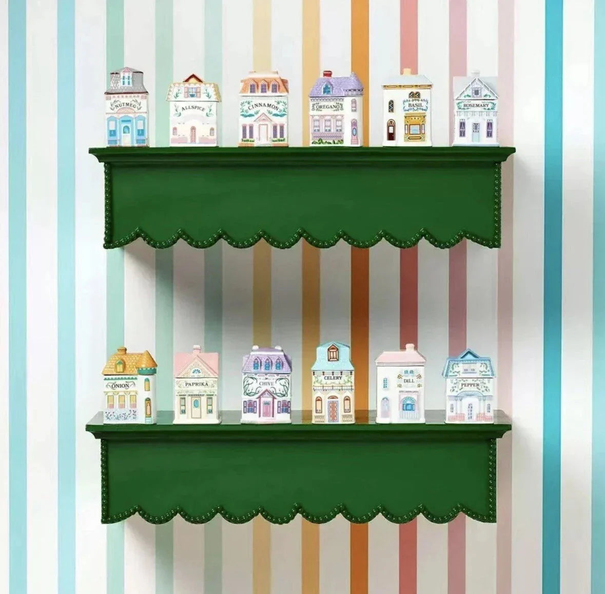 Brand New 2024 Lenox Spice Village 24 Piece Jar Full Collection Complete Set Box