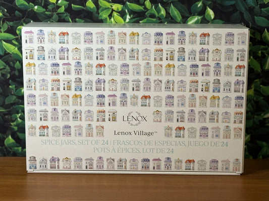 NEW IN HAND 2024 Lenox Spice Village 24 Jar Full Collection Complete Set